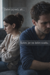 Zašto šutimo u vezi iako nas nešto muči?